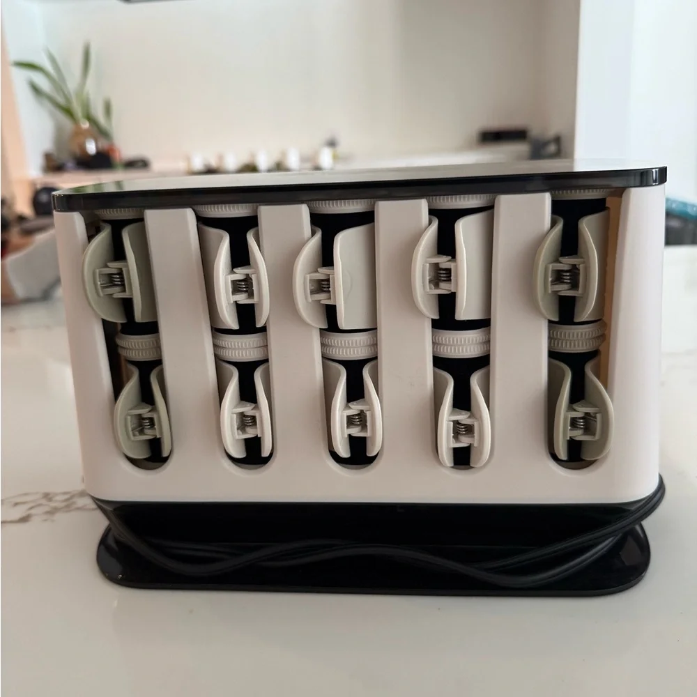 Remington Shine Therapy Argan Oil & Keratin Hair Setter heated curlers - Picture 1 of 3
